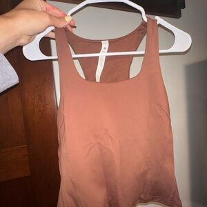 Lululemon Athletica Brown Tank Top